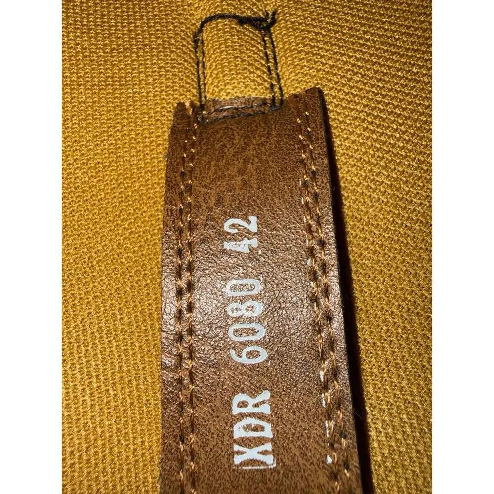 XDR Brown Leather Cowboy Boots Mens 9 / Womens 10.5 Round Toe Western 6080